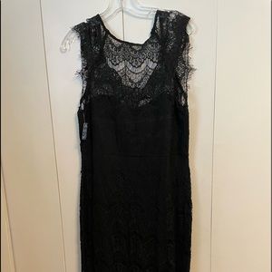 Free people black lace cocktail dress
